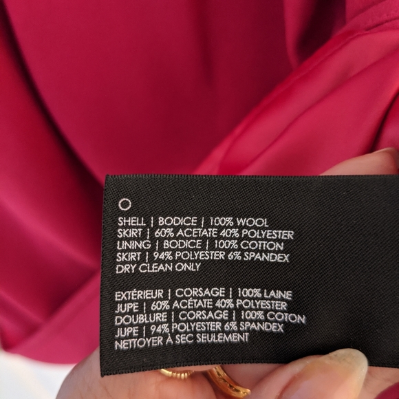 ⚫💗Club Monaco neck strapless cocktail dress - Picture 5 of 6